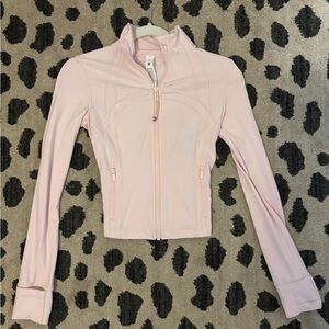 Lululemon Strawberry Milkshake Define Cropped Jacket NULU